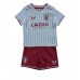 Cheap Aston Villa Away Football Kit Children 2022-23 Short Sleeve (+ pants)